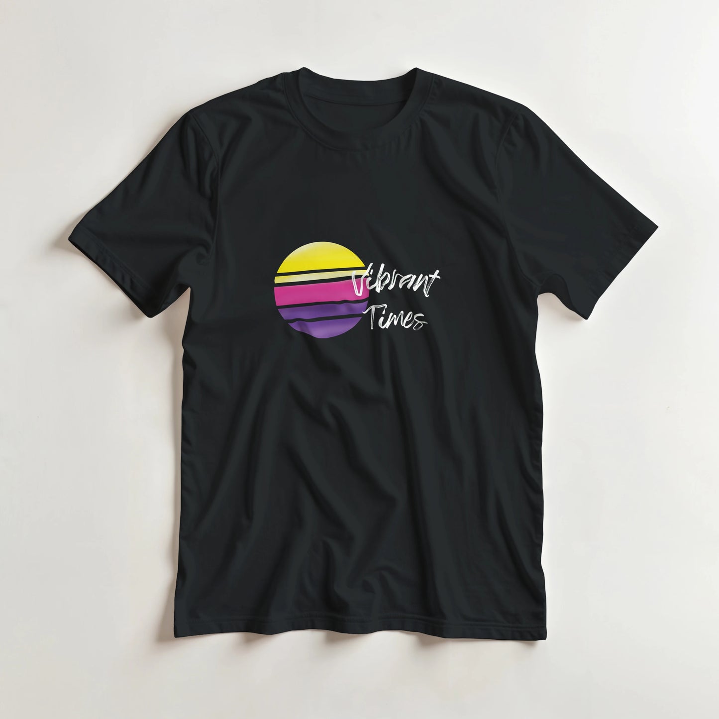 Vibrant Times Heavyweight Unisex Crewneck T-shirt