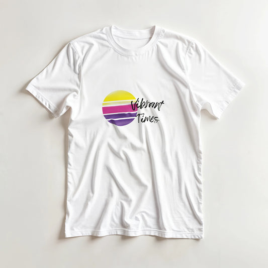 Vibrant Times Heavyweight Unisex Crewneck T-shirt