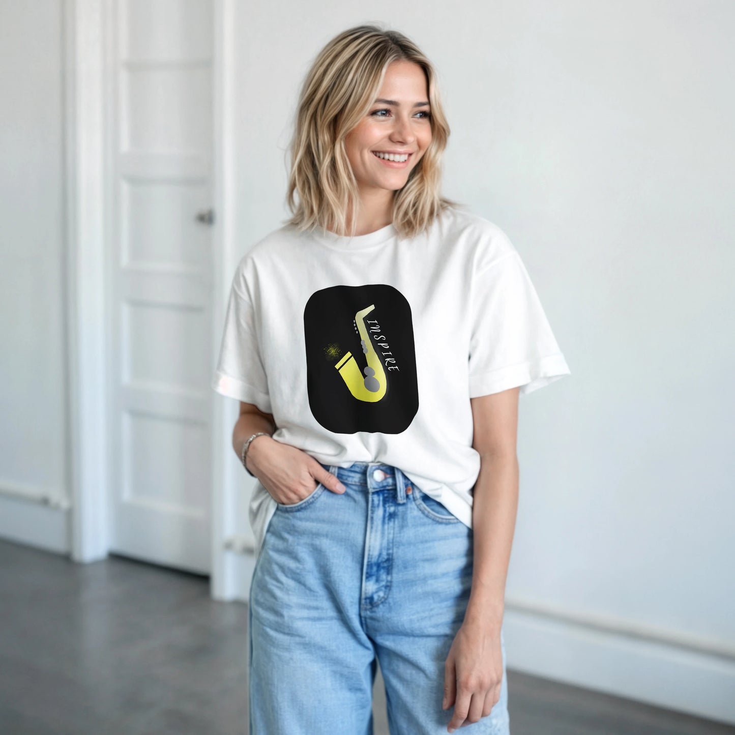 Inspire Heavyweight Unisex Crewneck T-shirt