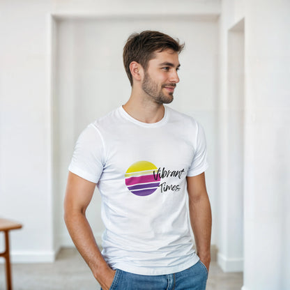 Vibrant Times Heavyweight Unisex Crewneck T-shirt